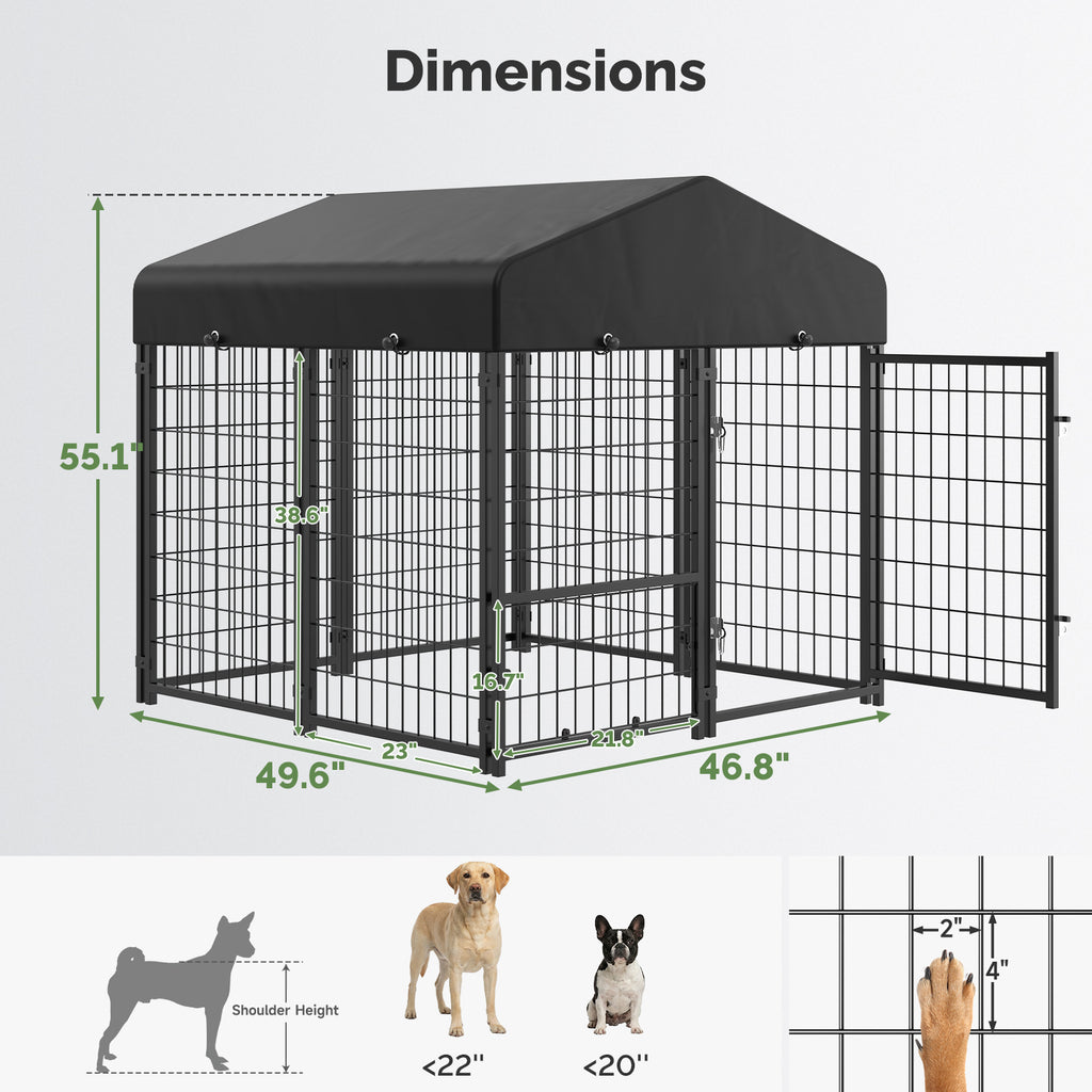 Sino Luban 2-Pack Outdoor Dog Kennel GF1 — photo 006