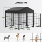 Sino Luban 2-Pack Outdoor Dog Kennel GF1 — photo 006