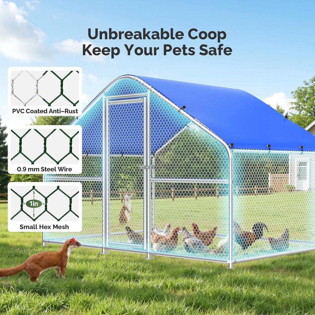 Sino Luban Large Metal Chicken Coop SN1 — photo 016