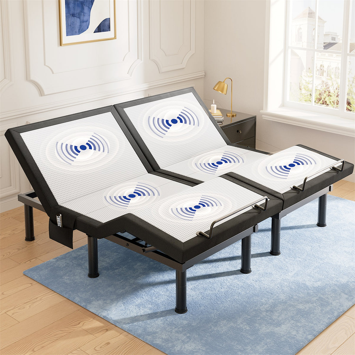 Sino Luban Split King Adjustable Bed Base TM1 — photo 005