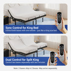 Sino Luban Split King Adjustable Bed Base TM1 — photo 008