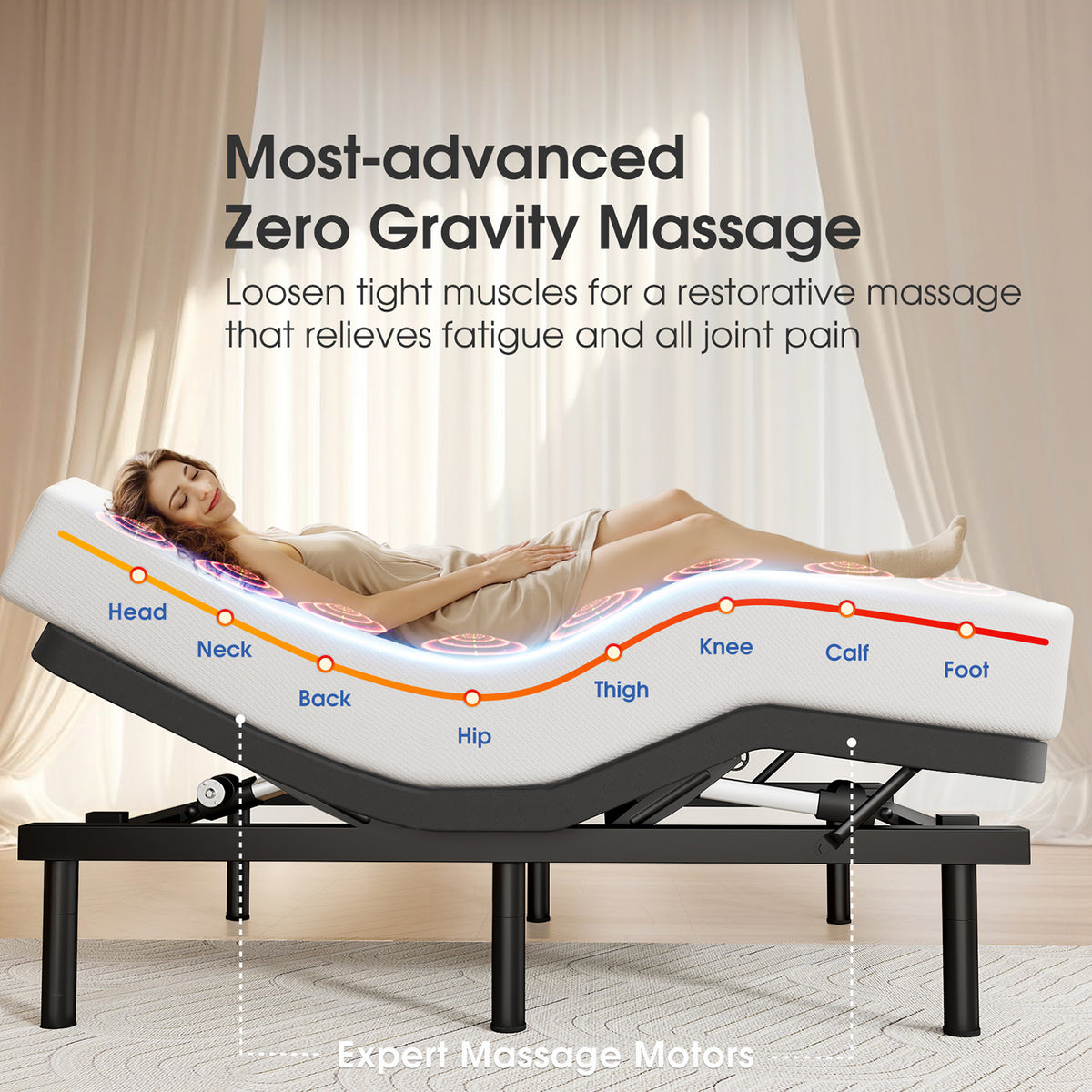 Sino Luban Queen Adjustable Bed Base TM2 — photo 006